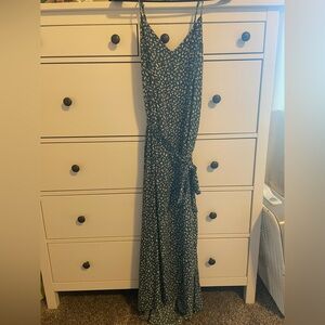 Abercrombie & Fitch Green Wrap Dress